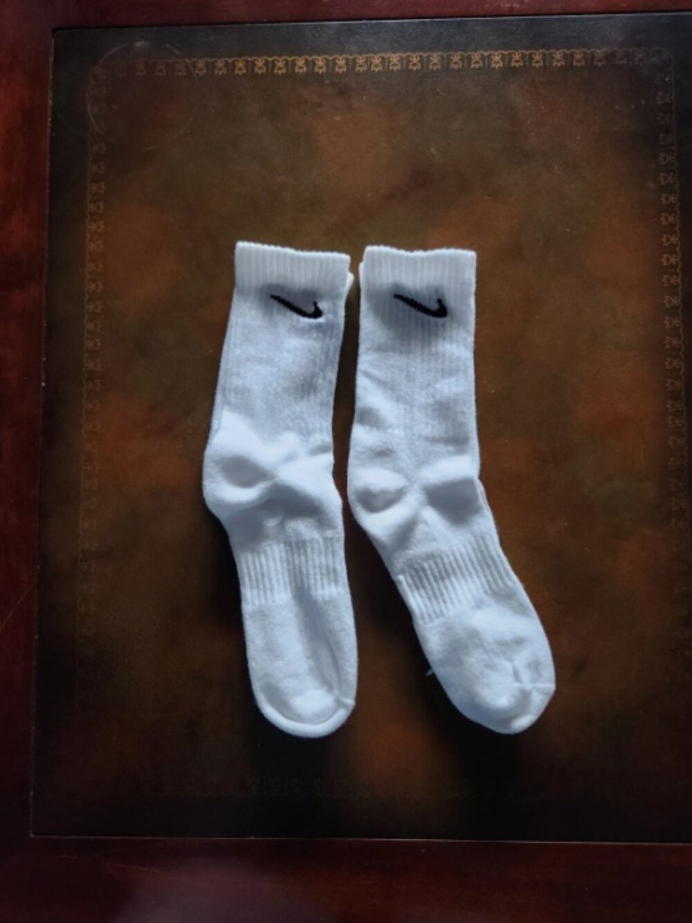 Nike Everyday Crew Socks M Plus Cushioned 2 Pairs White